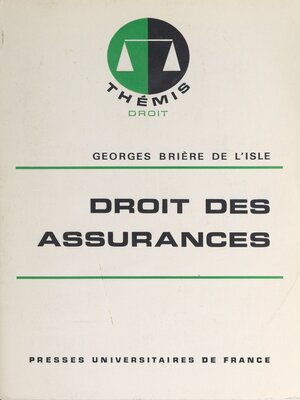 cover image of Droit des assurances